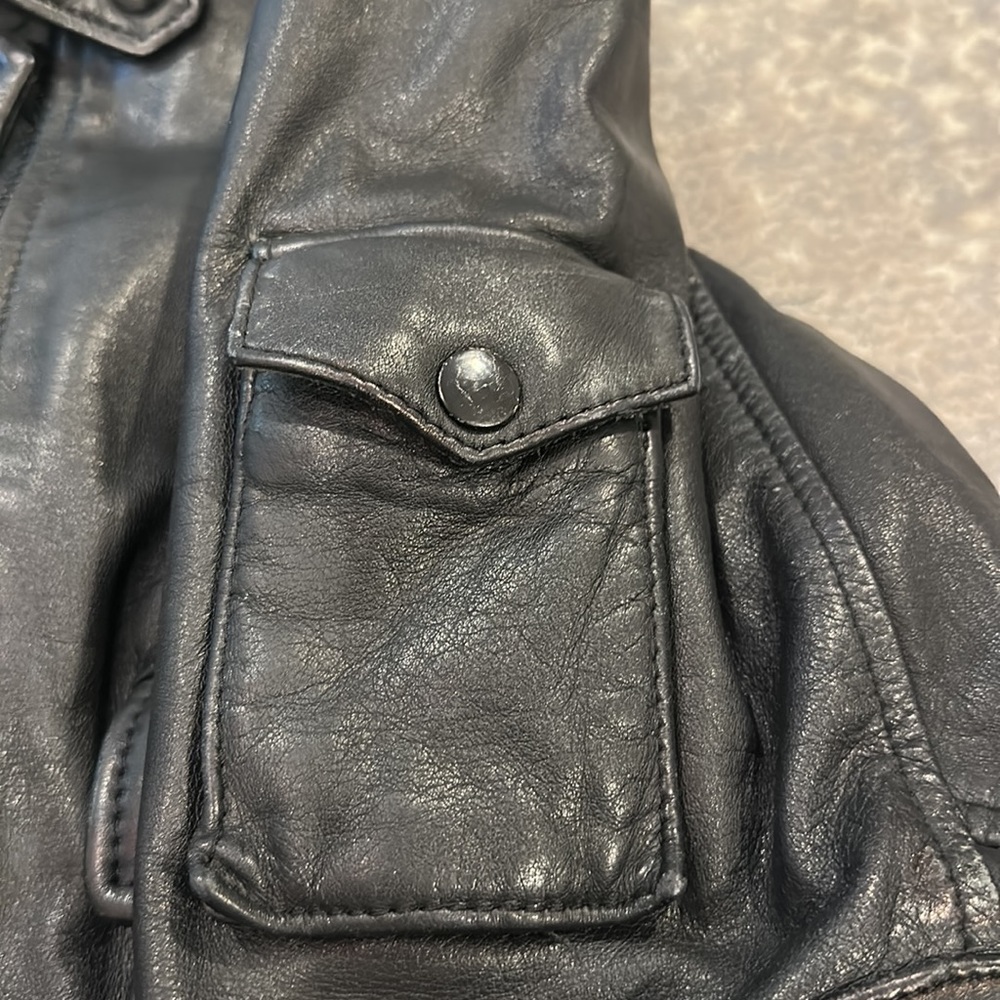 HARLEY DAVIDSON LEATHER JACKET BY HEIN GERICKE AMF EXCLUSIVE BLACK - Picture 13 of 16